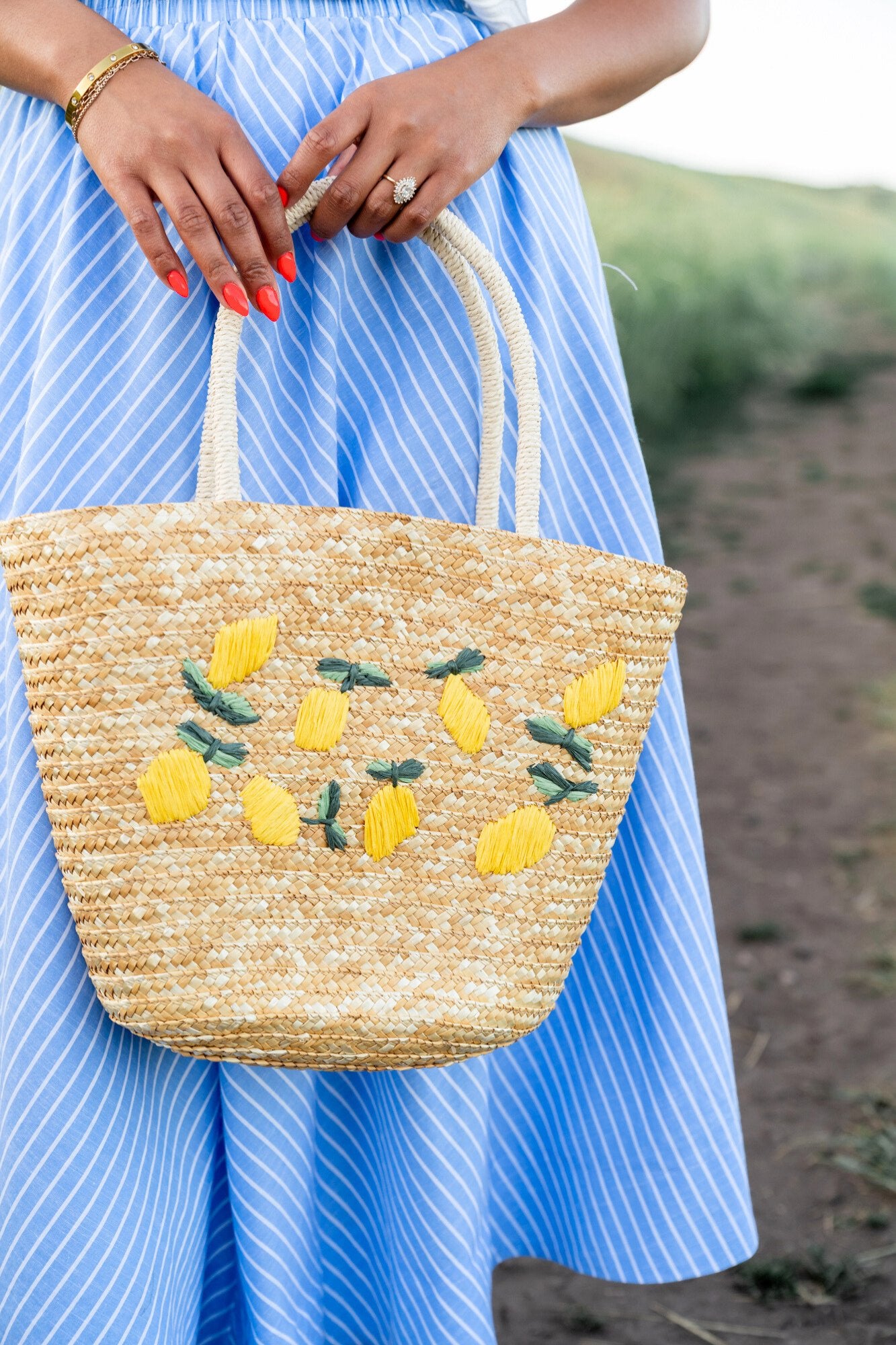 Lemon Drop Tote Clothing Holley Girl