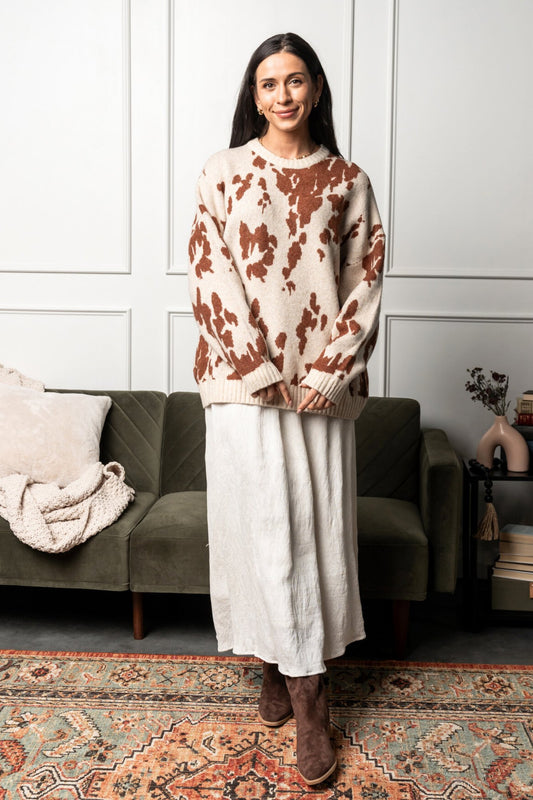 Til the Cows Come Home Sweater Clothing Holley Girl