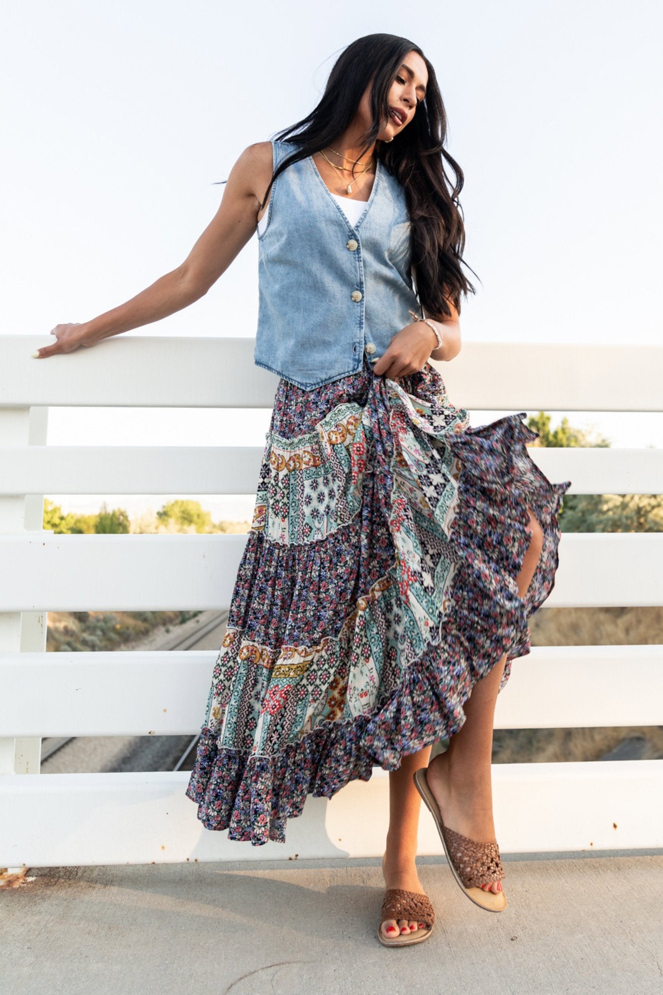Festival Skirt Clothing Holley Girl