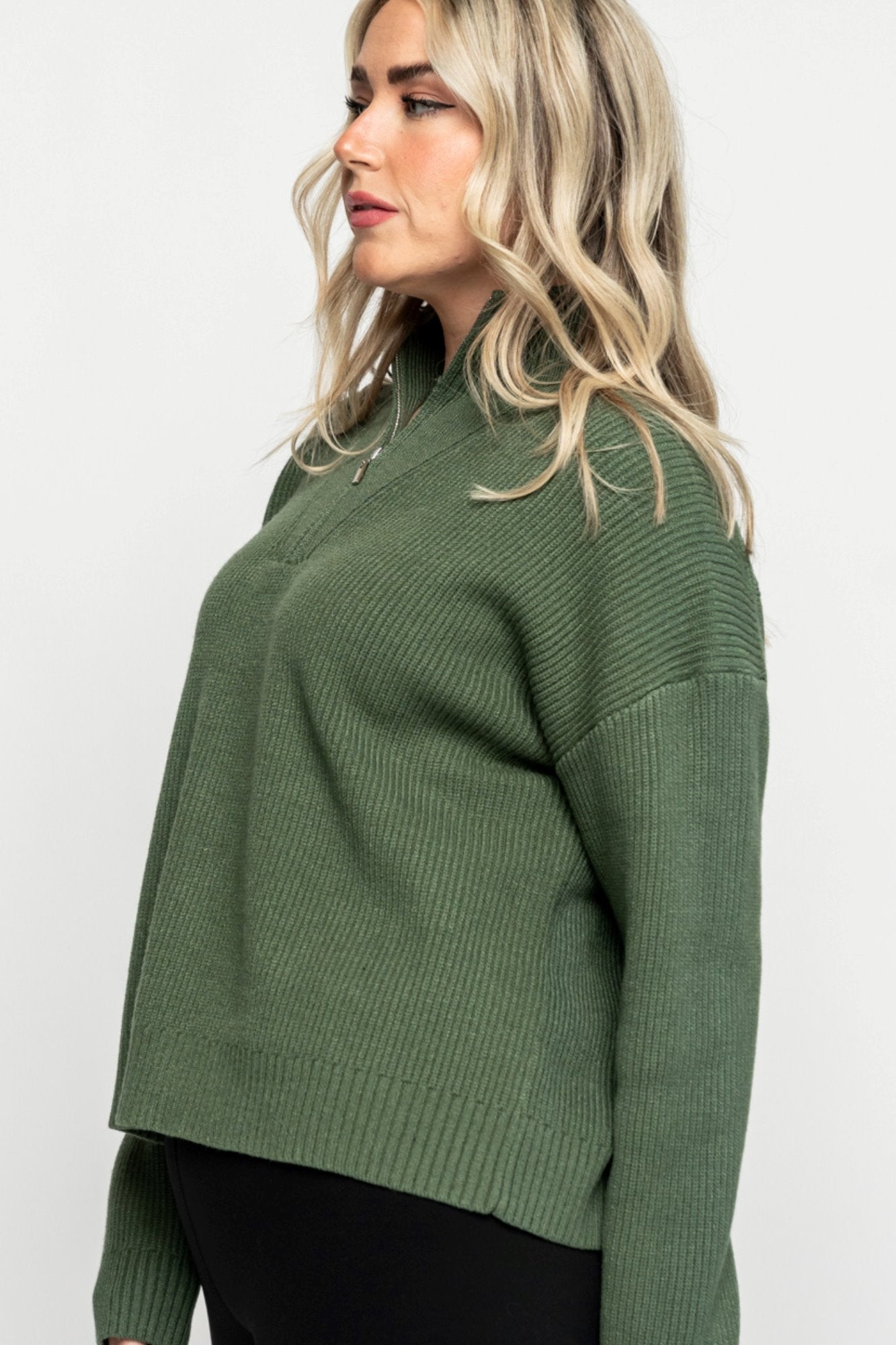 Aiden Sweater in Clover Holley Girl