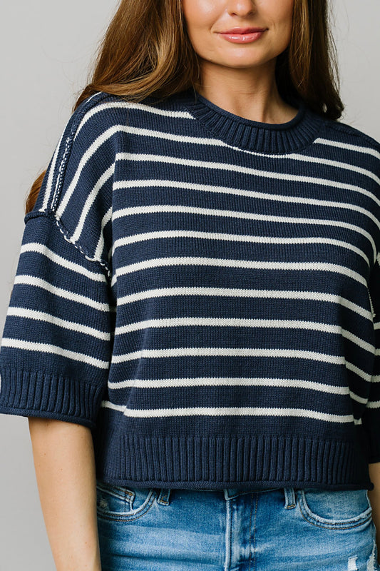 Hamptons Knit in Navy Clothing Holley Girl