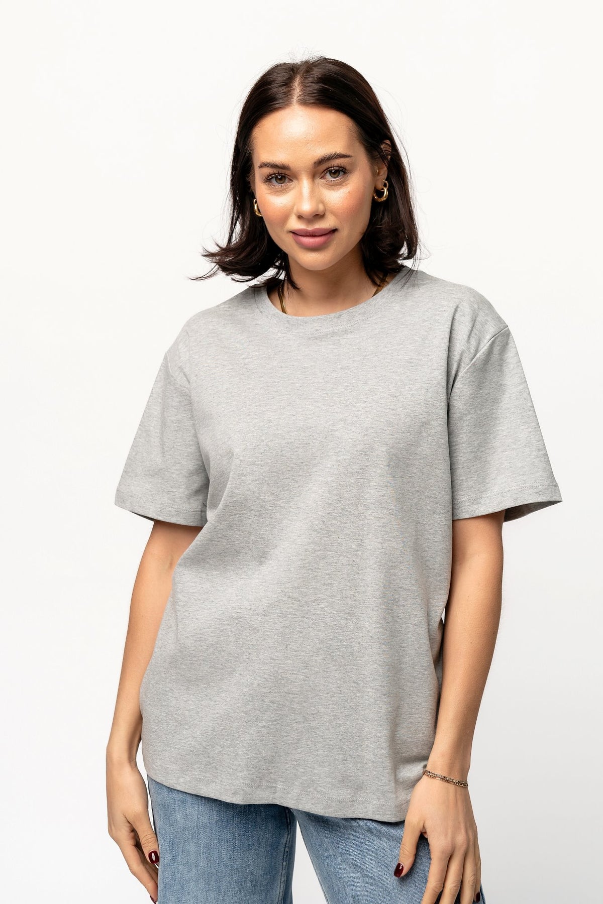Blake Tee in Grey Holley Girl