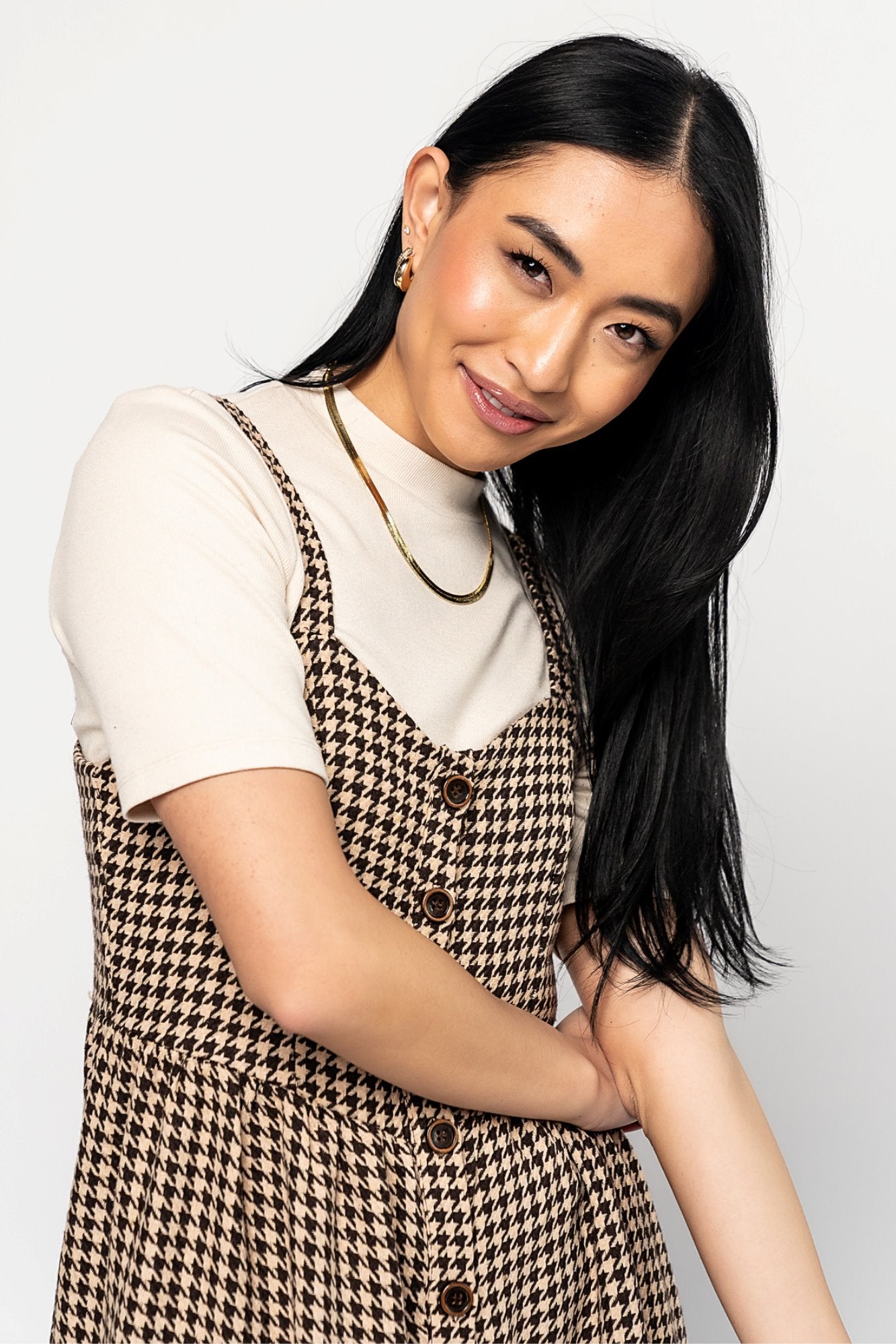 Arthur Top in Cream (Small-3XL) Clothing Holley Girl