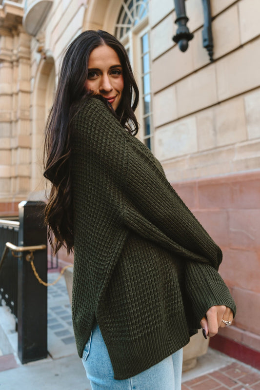 Evergreen Sweater Clothing Holley Girl