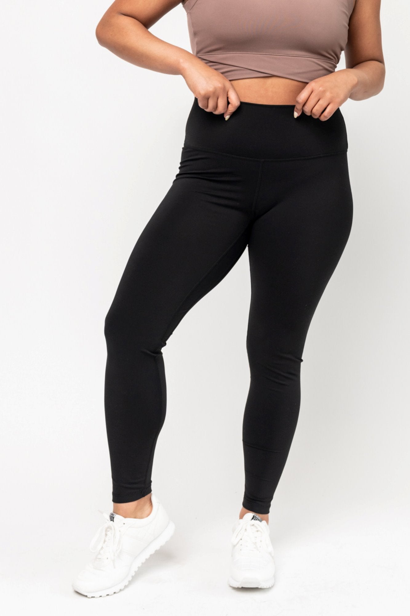 Buy Comfort Lady Women's Slim Fit Leggings (Pack of 2)(Lng-001_Black &  White_Free Size) at