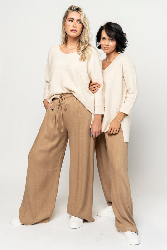 Darcy Pant in Mocha Holley Girl