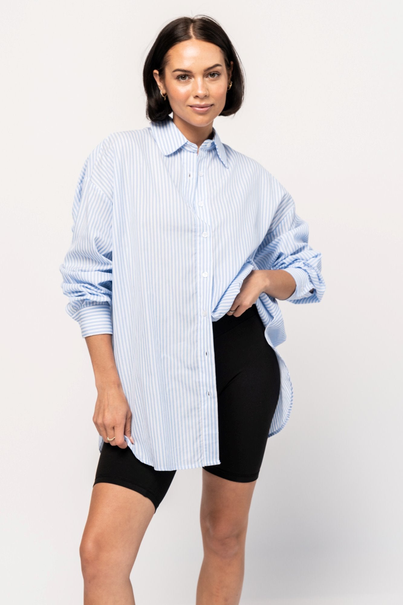 Paris Top in Blue Holley Girl