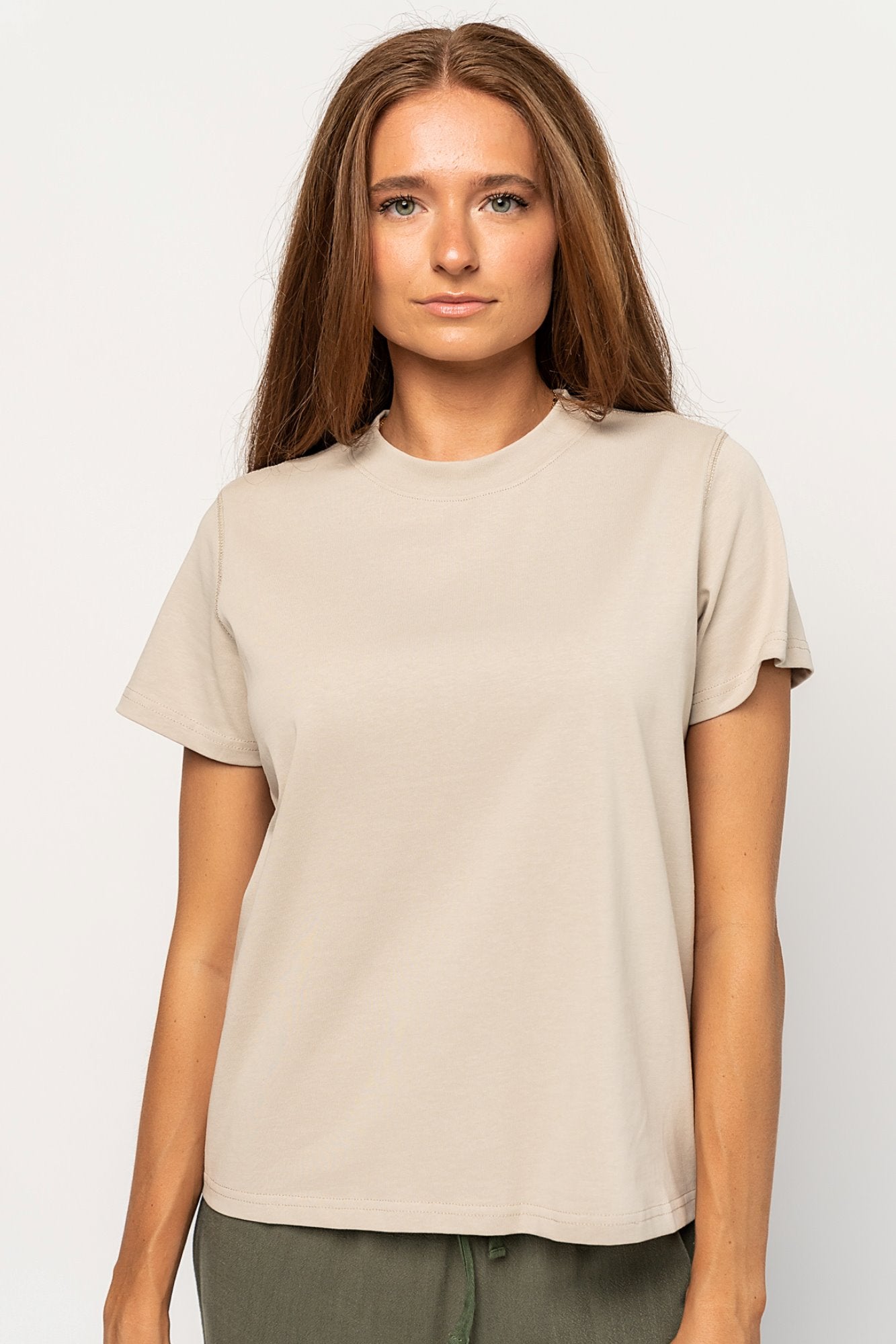 Grady Top in Stone (Small-XL) Holley Girl