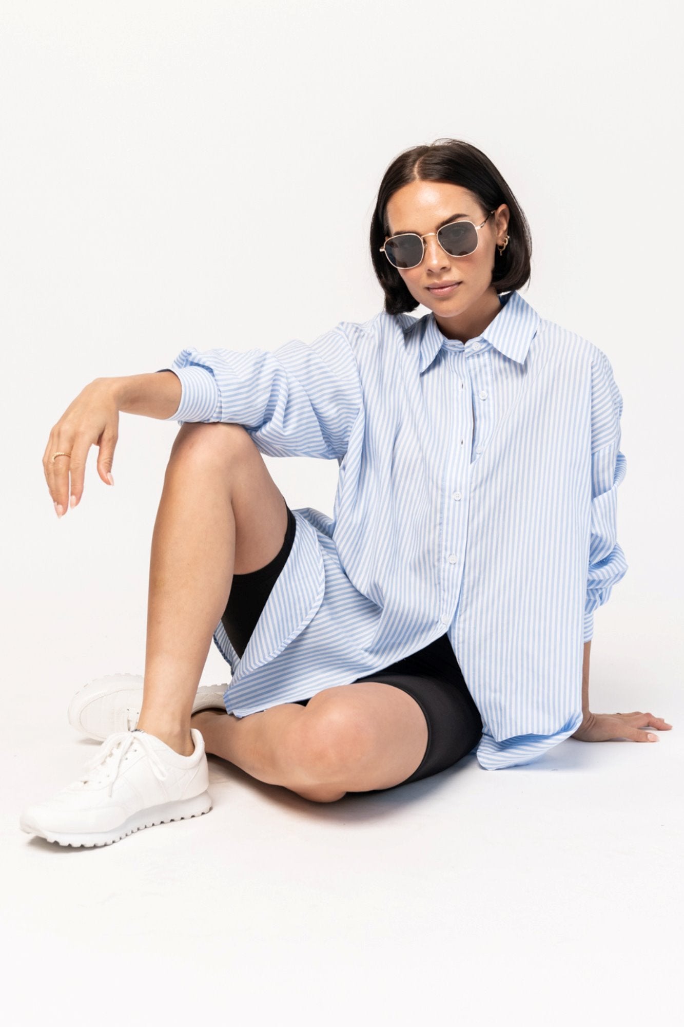 Paris Top in Blue Holley Girl