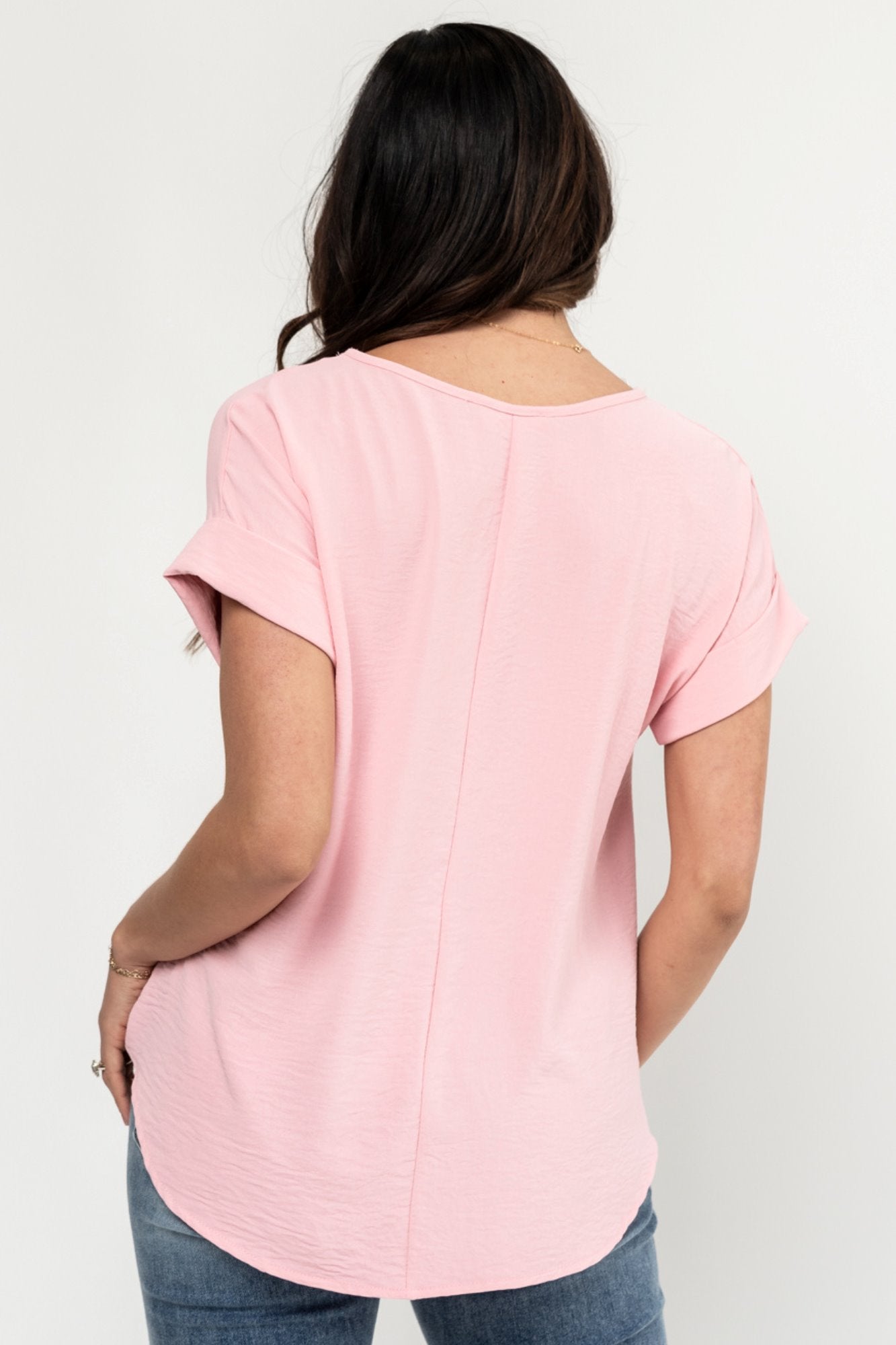 Ella Blouse in Pink Holley Girl