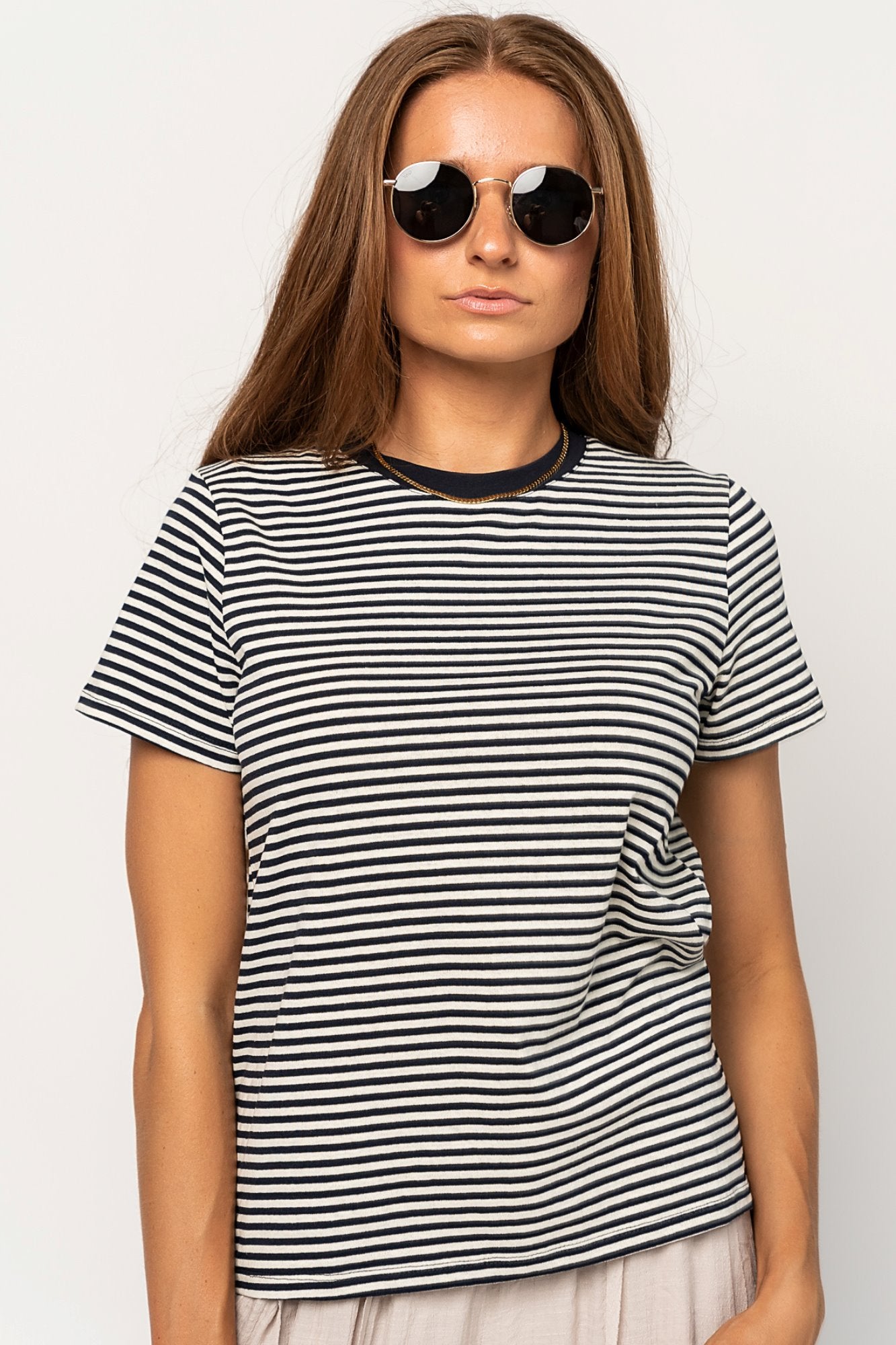 Ruthie Top in Navy (Small-XL) Holley Girl