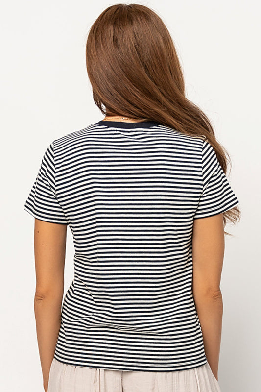 Ruthie Top in Navy (Small-XL) Holley Girl