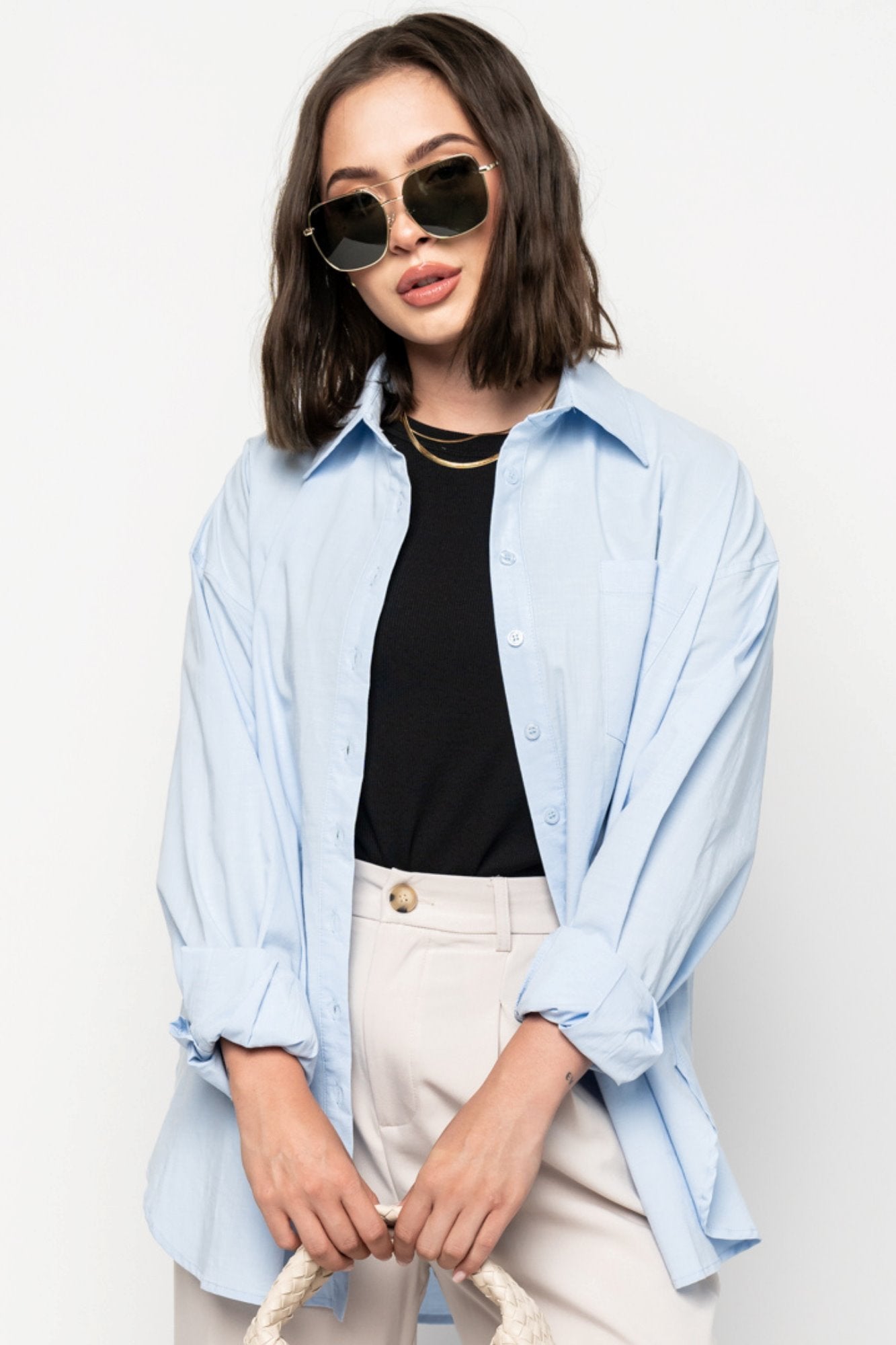 Matilda Button Down Apparel & Accessories Holley Girl