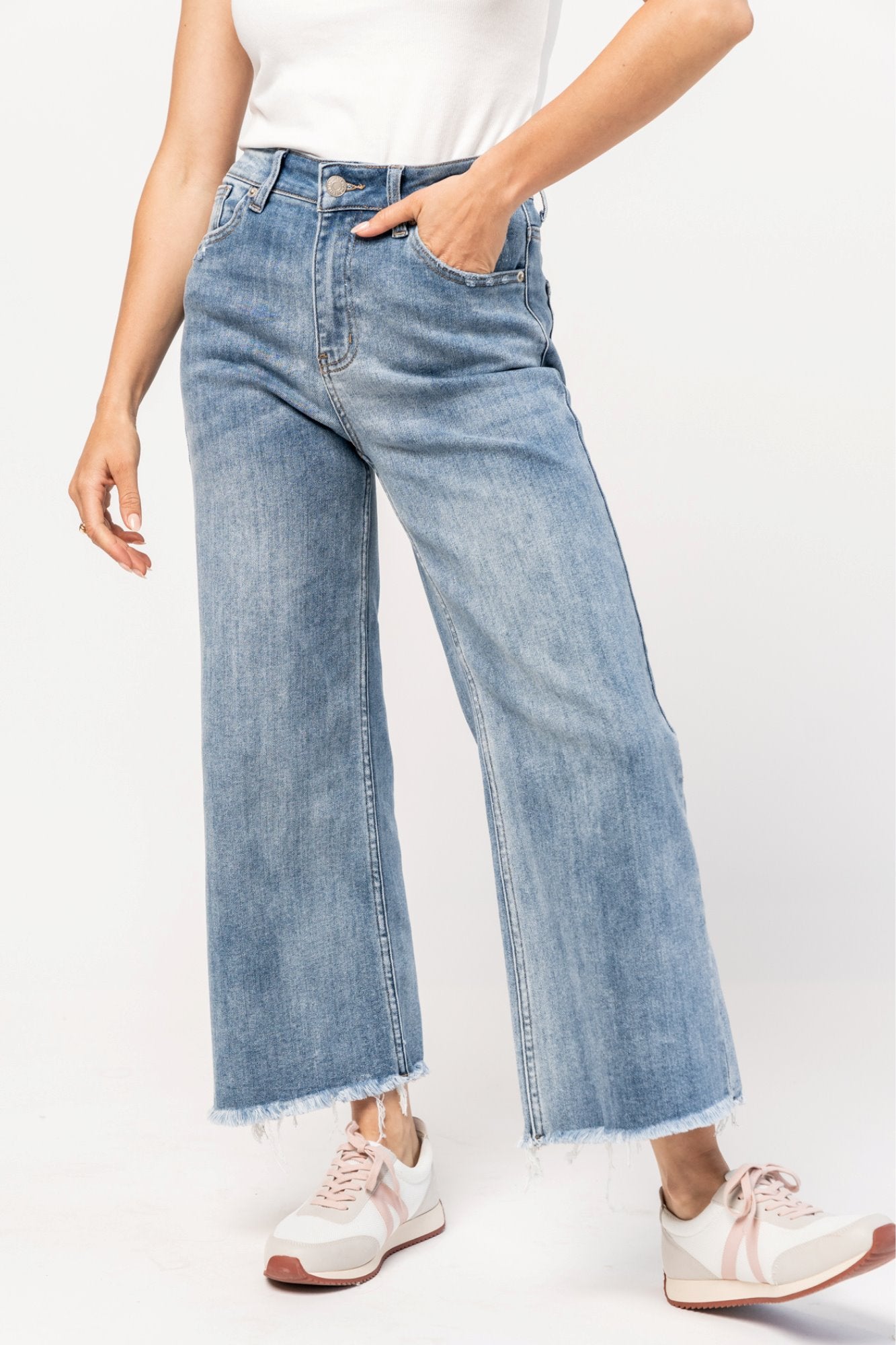 Griffin Jeans - Wide Leg, High Rise