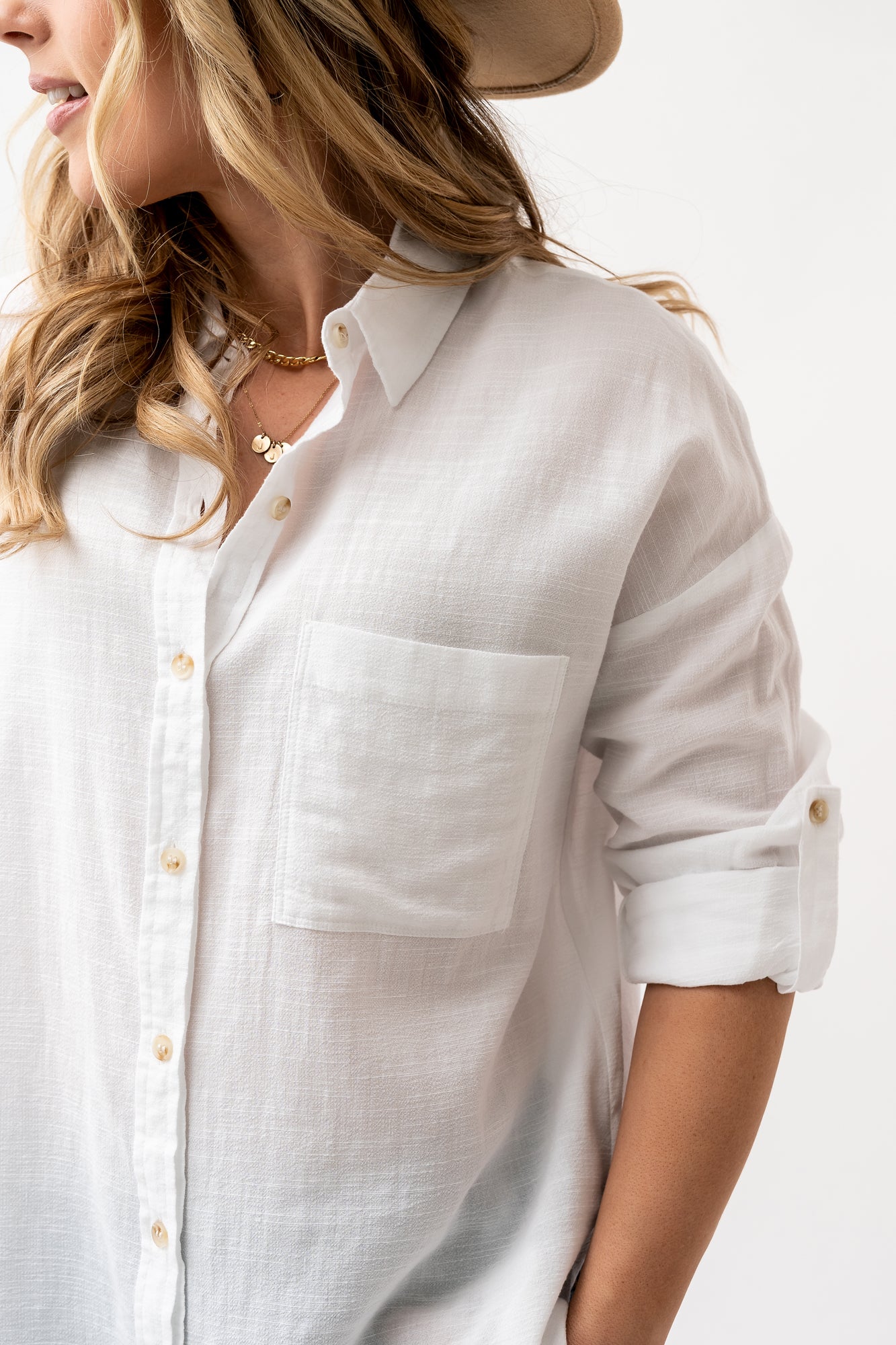 Kirby Button Down Clothing Holley Girl