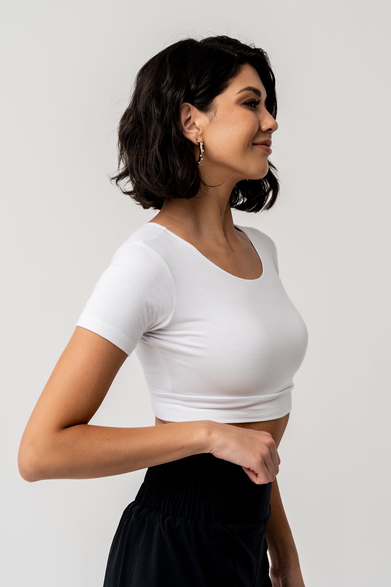 Layering Half Top Clothing Holley Girl