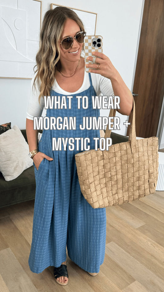 What to Wear - Morgan Jumper + Mystic Top