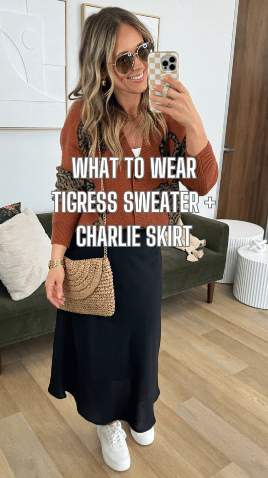 What to Wear - Tigress Sweater + Charlie Skirt