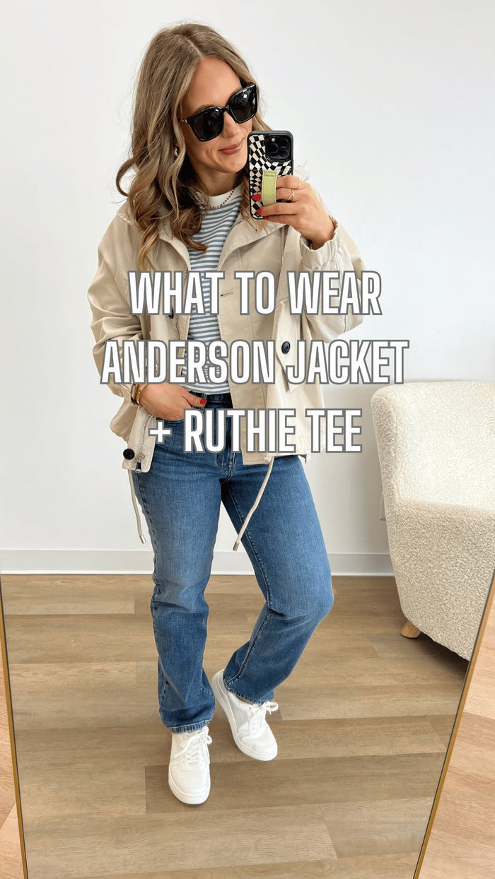 What to Wear - Anderson Jacket + Ruthie Tee