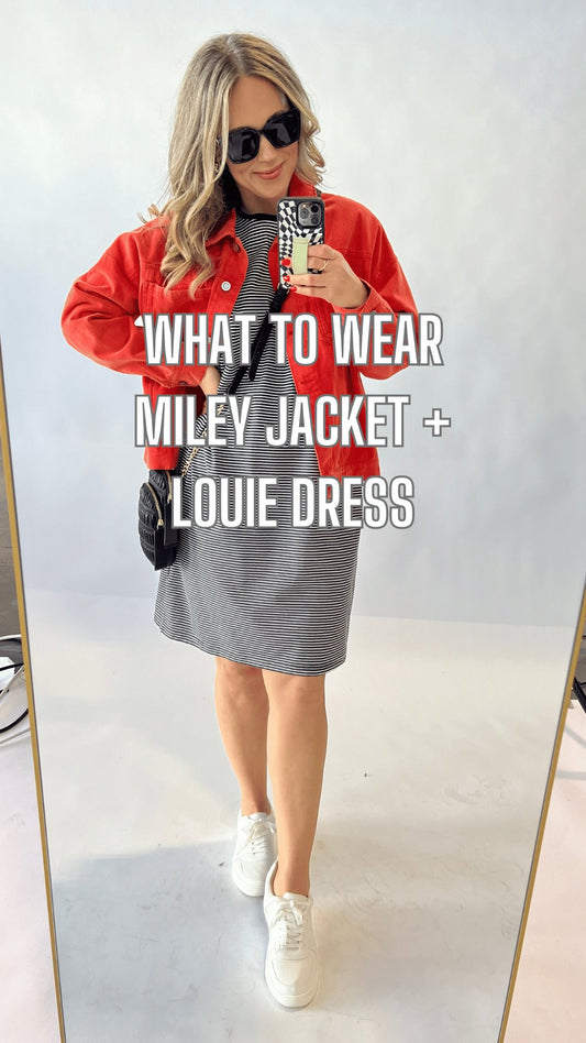 What to Wear - Miley Jacket + Louie Dress