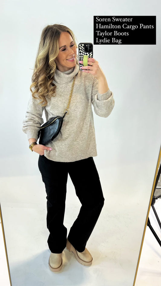 What to Wear  - Hamilton Cargo Pants + Soren Sweater