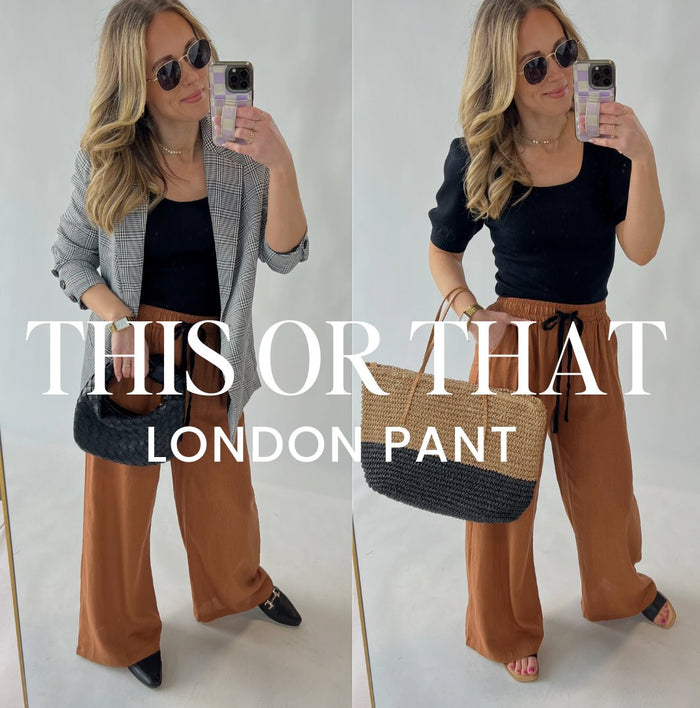 What to Wear - Kit Top + London Pants
