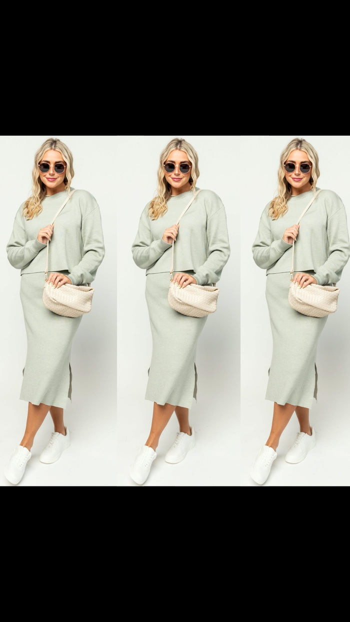 What to Wear - Chance Sweater + Jenna Skirt