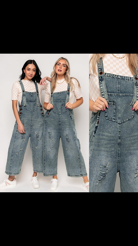 What to Wear - Billie Overalls + Laurel Sweater