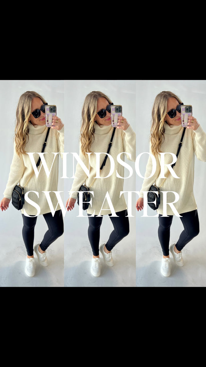 What to Wear - Windsor Sweater + Comfort Fit Leggings