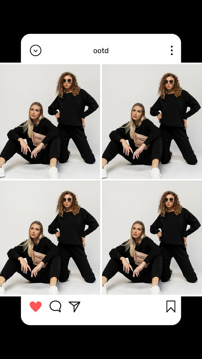 What to Wear -  Reese Jogger Set + Cruz Sandals