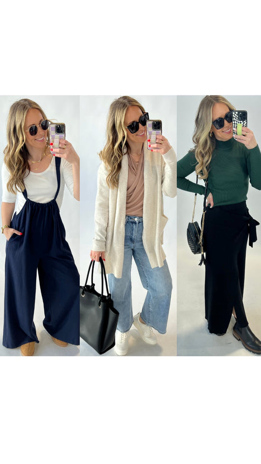 What to Wear - Seaside Sweater + Reign Skirt