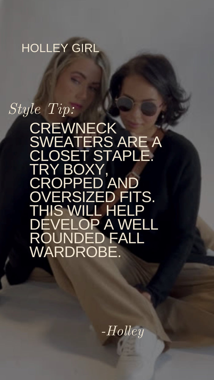 What to Wear - Callie Sweater + Comfort Fit Leggings