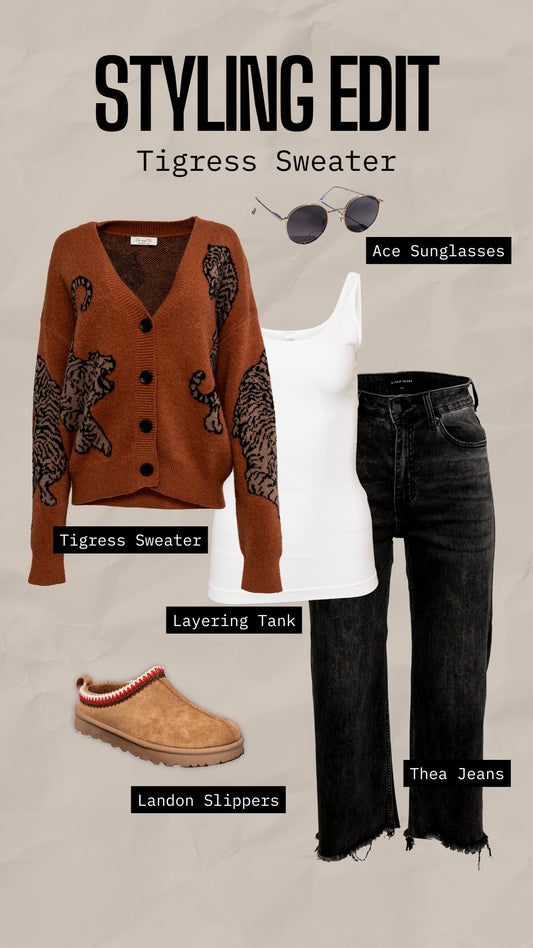 What to Wear - Brantley Shirt Jacket + Hattie Jumper