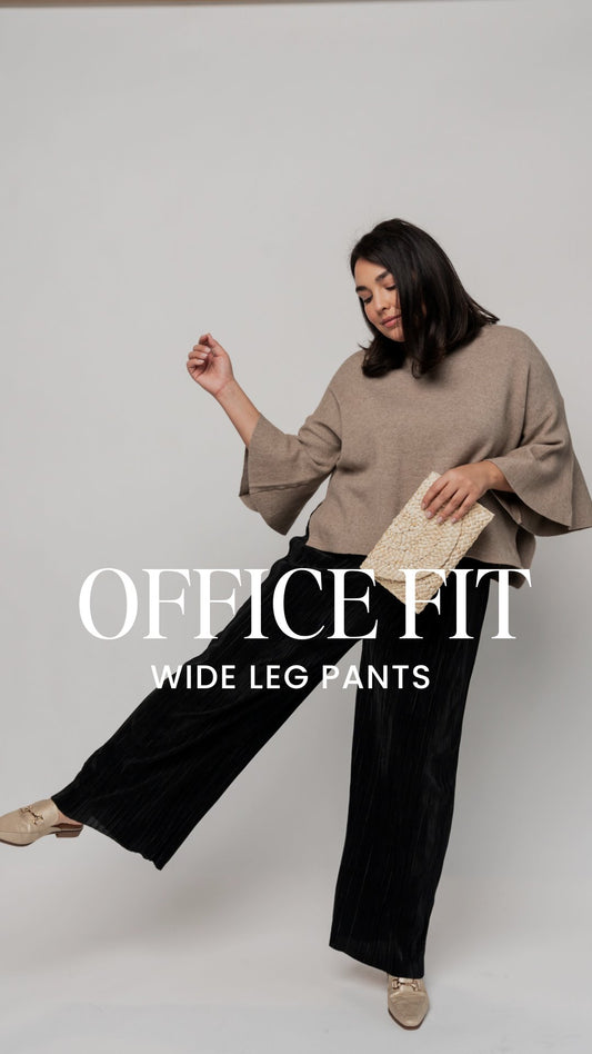 What to Wear - Office Fit + Wide Leg Pants