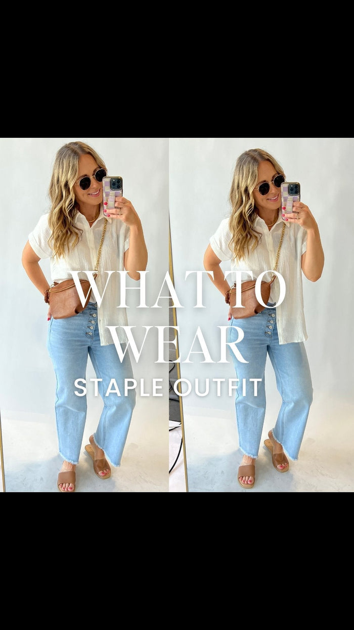 What to Wear - Hugh Top + Hampton Jeans