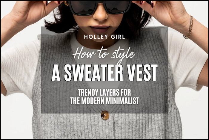 How to Style a Sweater Vest