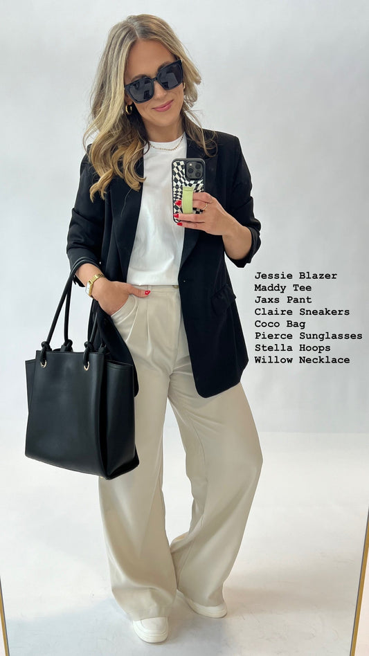 What to Wear - Jessie Blazer + Maddy Tee