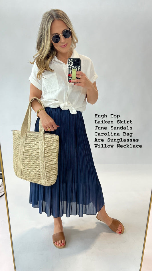 What to Wear - Hugh Top + Laiken Skirt