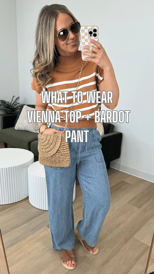 What to Wear - Vienna Top + Bardot Pant