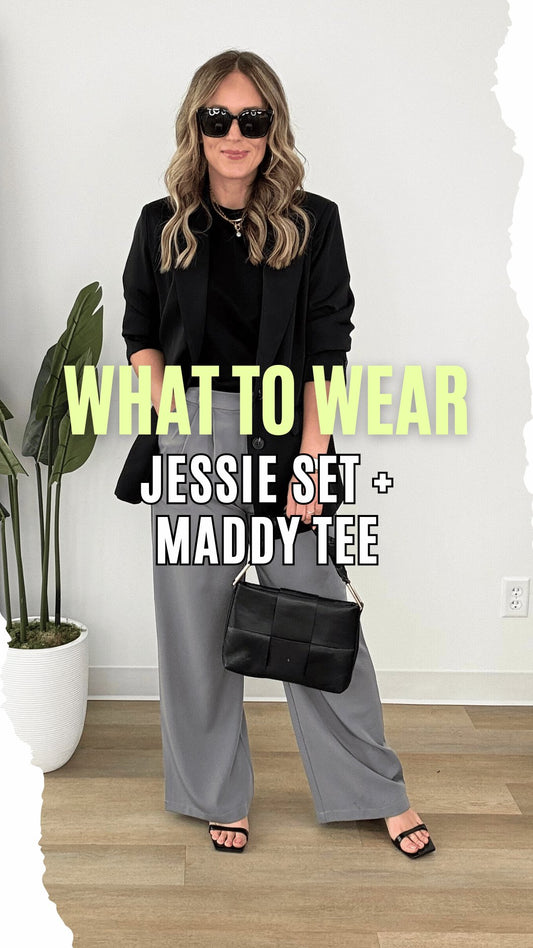 What to Wear - Jessie Set + Maddy Tee