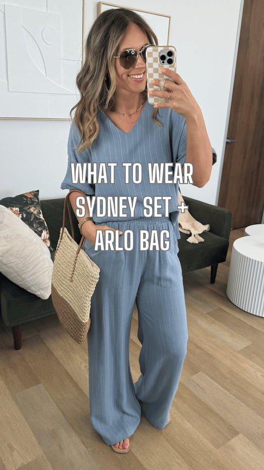 What to Wear - Sydney Set + Arlo Bag