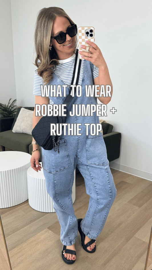 What to Wear - Robbie Jumper + Ruthie Top