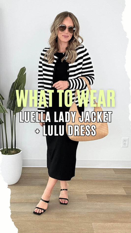 What to Wear - Luella Lady Jacket + Lulu Dress