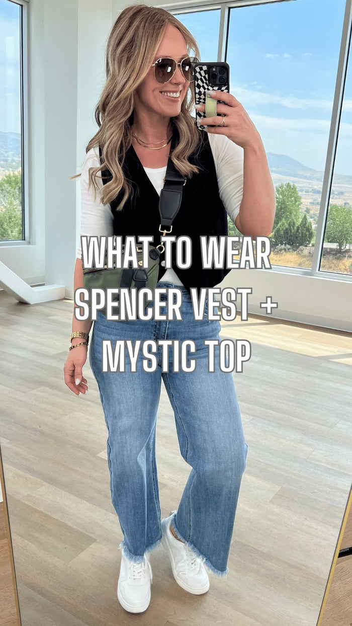 What to Wear - Spencer Vest + Mystic Top