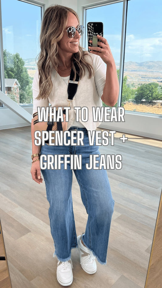What to Wear - Spencer Vest + Griffin Jeans