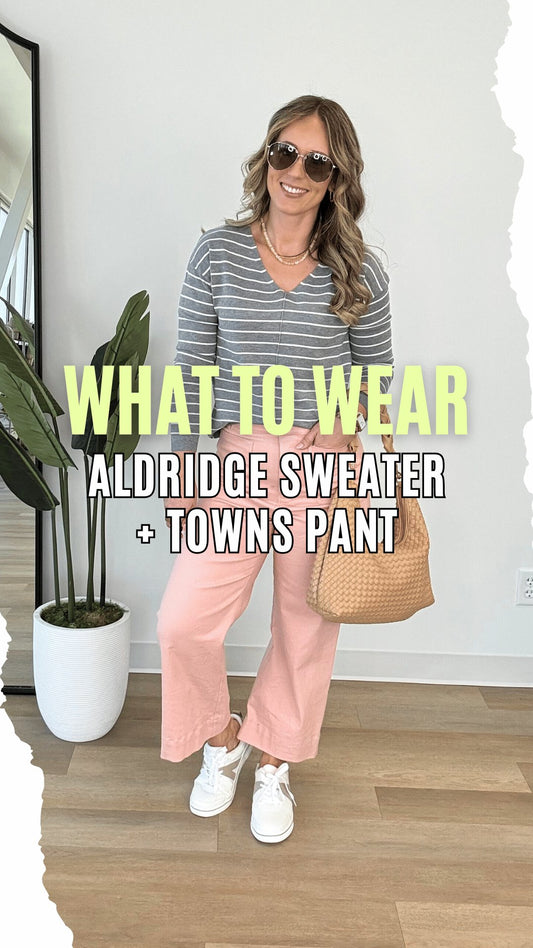 What to Wear - Aldridge Sweater + Towns Pant