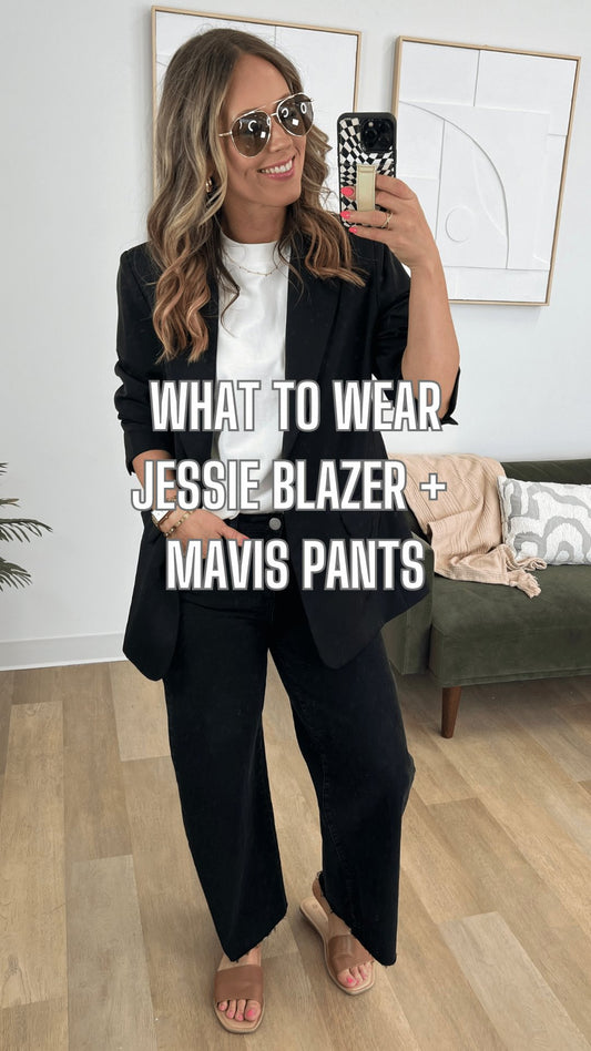 What to Wear - Jessie Blazer + Mavis Pants