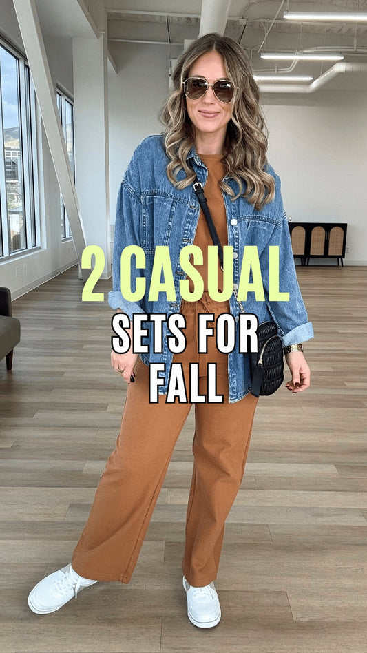 2 Casual Sets for Fall