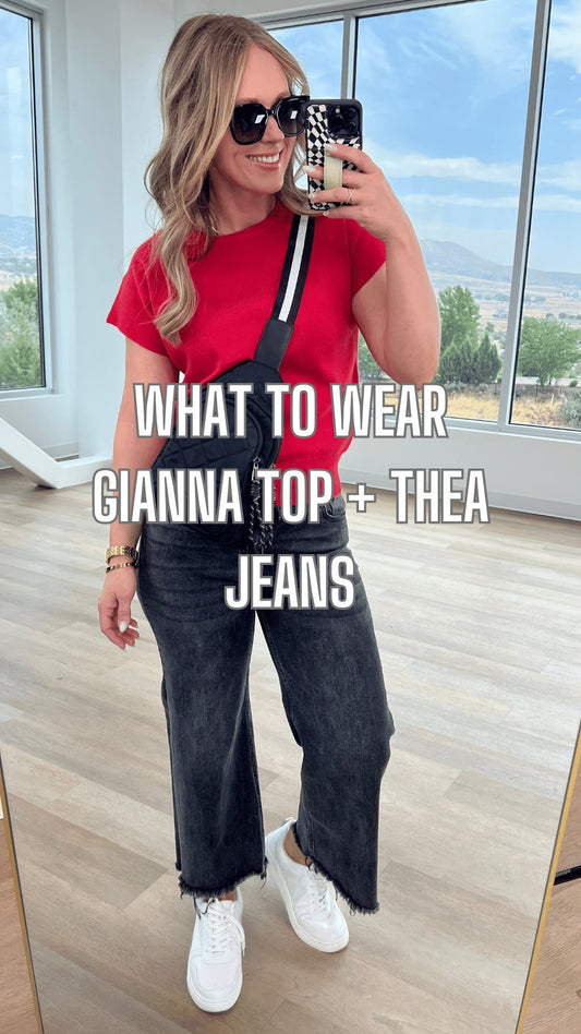 What to Wear - Gianna Top + Thea Jeans