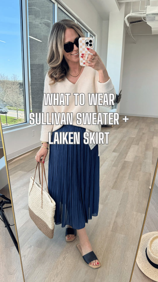 What to Wear - Sullivan Sweater + Laiken Skirt